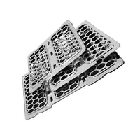 Front Grille Mesh Insert Cover Kit Suitable For Jeep Grand Cherokee 2014-2016