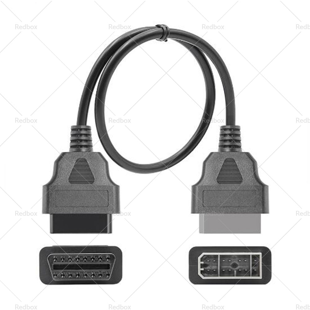{{ For Nissan 14 Pin OBD1 to 16 Pin OBD2 Car Diagnostic Connector Adapter Cable }} - Buy Car Parts Online at {{ Kaka Auto Parts }}.
