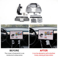 {{ Fit Tesla Model 3 Model Y Screen Rotating Holder Navigation Vehicle Swivel Mount }} - Buy Car Parts Online at {{ Kaka Auto Parts }}.