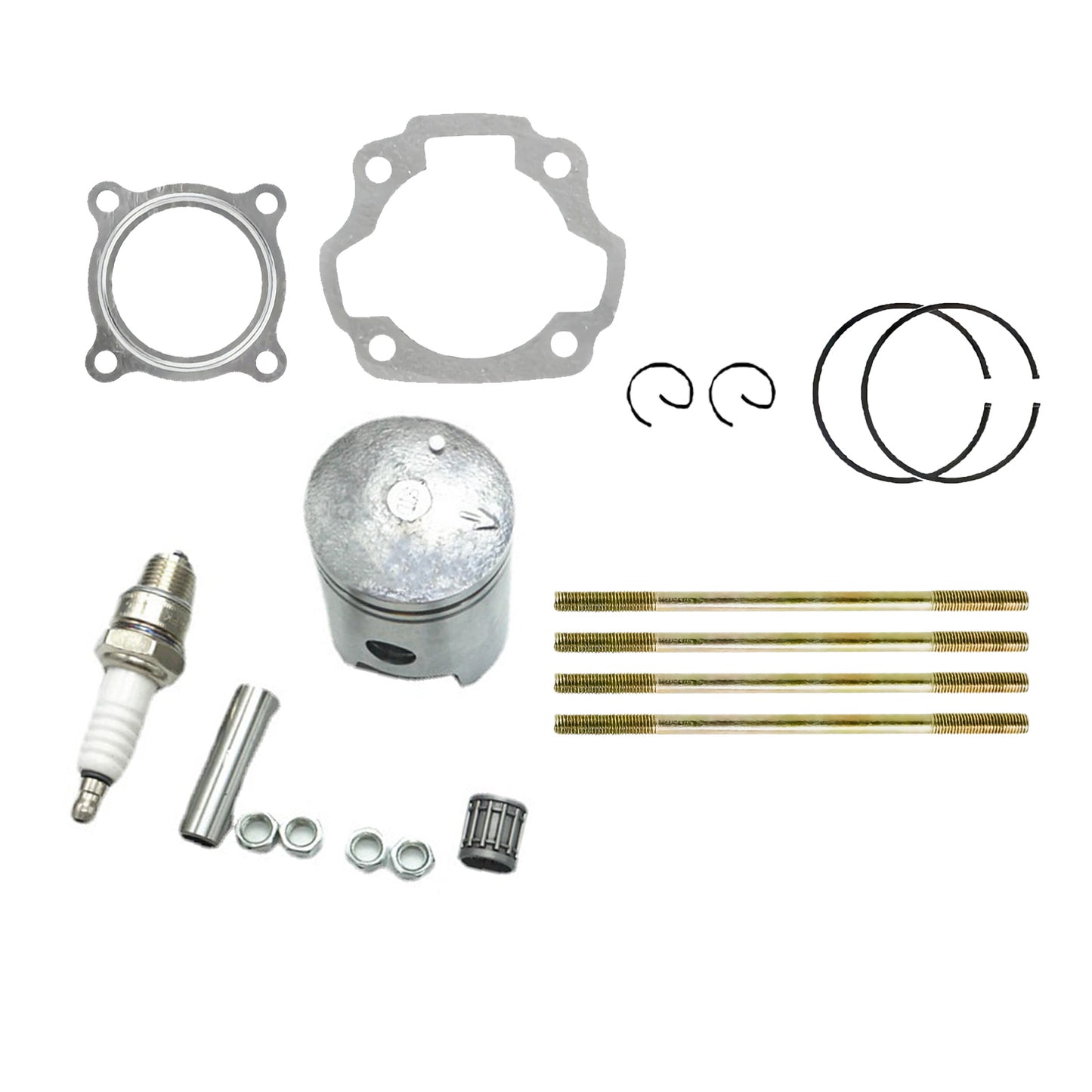 Top End Cylinder Rebuild Kit with Bore, Barrel & Piston Suitable For Yamaha Peewee 80 PW80 PY80