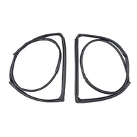 2x Front Door Weatherstrip Gasket Seals Suitable For Jeep Wrangler JK 2007-2018