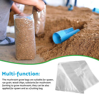 {{ 50X Mushroom Growing Bag Breathable Autoclavable Stand Up Tear Resistant Strong }} - Buy Car Parts Online at {{ Kaka Auto Parts }}.