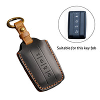 Leather Remote Car Key Case Fob Cover Suitable For Great Wall GWM Wey Tank 300
