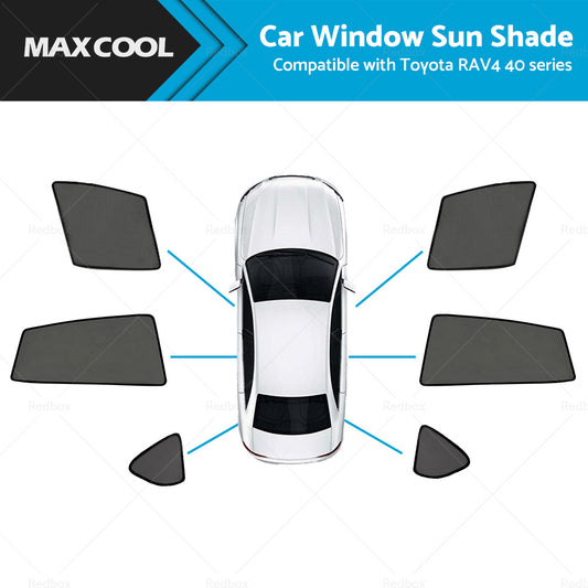 {{ Car Window Sun Shade Compatible with Toyota RAV4 40 series  Magnetic Shade Mesh }} - Buy Car Parts Online at {{ Kaka Auto Parts }}.