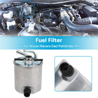 {{ Fuel Filter Fits For Nissan Navara D40 Pathfinder R51 2. 5L 4Cyl Turbo Diesel }} - Buy Car Parts Online at {{ Kaka Auto Parts }}.
