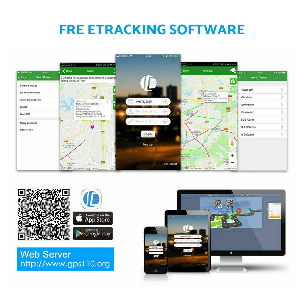 4G GPS Tracker Suitable For Car & Vehicle Anti-Theft Real-Time Alarm Tracking Device