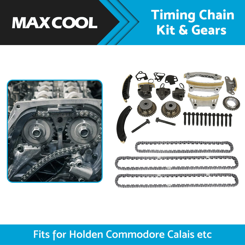 {{ Timing Chain Kit  and  Gears fit for Holden Commodore VZ VE VF 3. 6L LY7 LE0 LW2 LWR }} - Buy Car Parts Online at {{ Kaka Auto Parts }}.