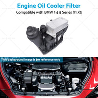 {{ Engine Oil Filter Housing  and  Cooler 11428507697 SuitableFor BMW N47 N57 F25 10-19 }} - Buy Car Parts Online at {{ Kaka Auto Parts }}.