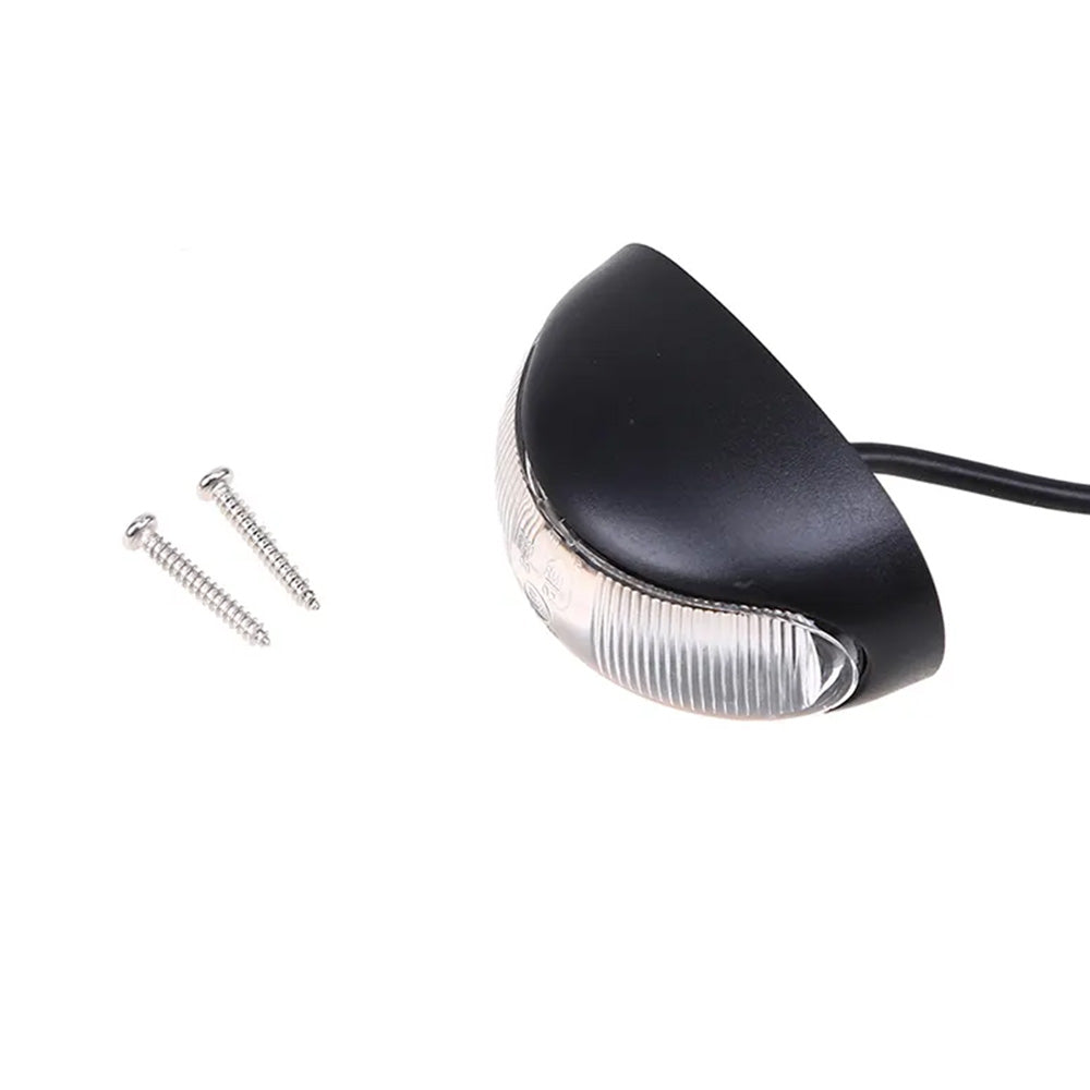 10x 2-LED Clearance Side Marker Lights Suitable For Trailer Truck 12V 24V Red & Amber