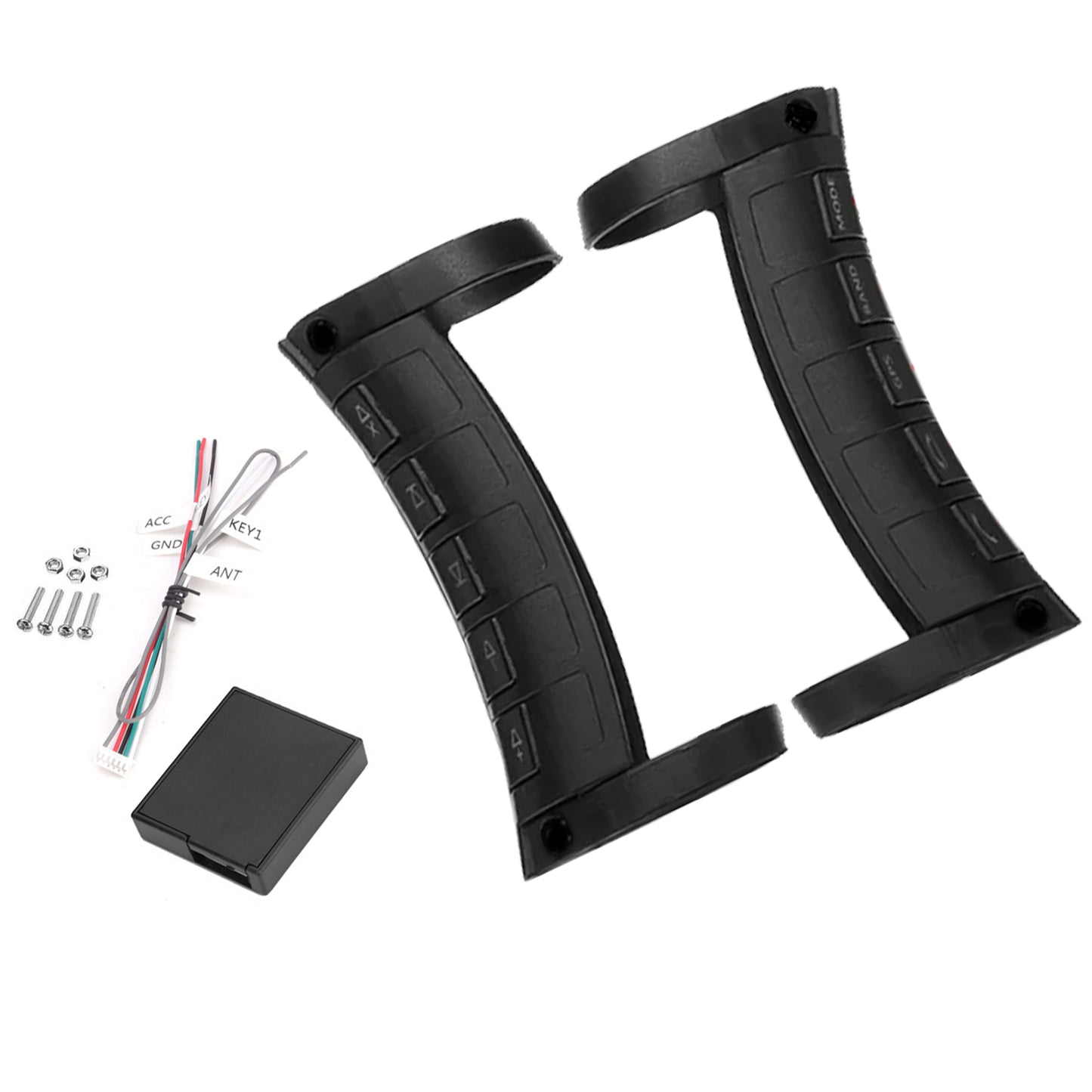 Universal Wireless Steering Wheel Remote Control Button for Car Stereo DVD