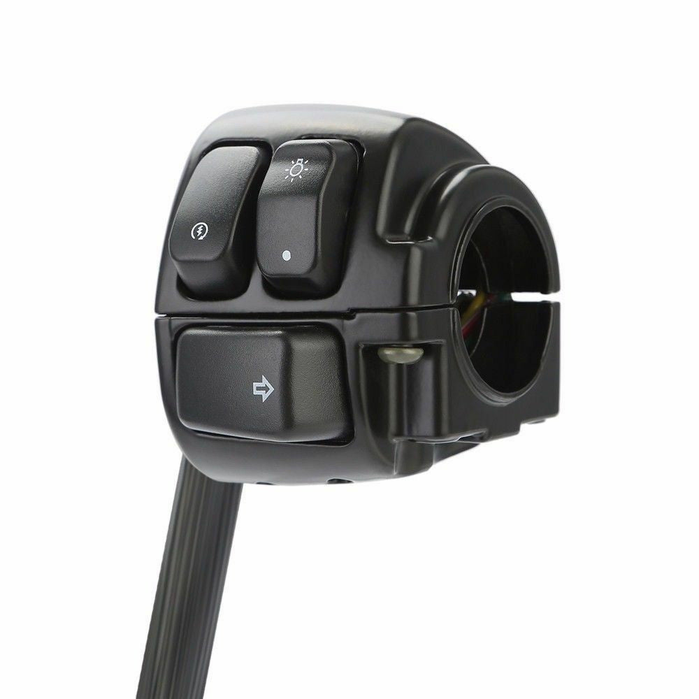 Motorcycle Handlebar Control Switches With Wiring Harness Suitable For Harley Dyna & V-Rod