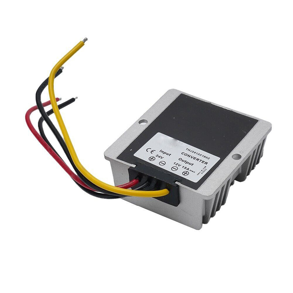 {{ DC Voltage Converter 24V Step Down To 12V 15A 180W Power Supply Regulator }} - Buy Car Parts Online at {{ Kaka Auto Parts }}.