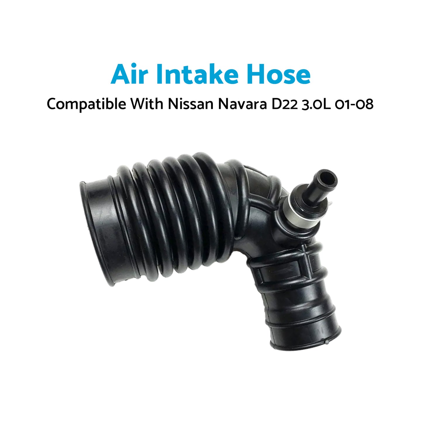 {{ Air Intake Hose Pipe Suitable For Nissan Navara D22 Diesel 3.0L ZD30DDT 2001-08 }} - Buy Car Parts Online at {{ Kaka Auto Parts }}.