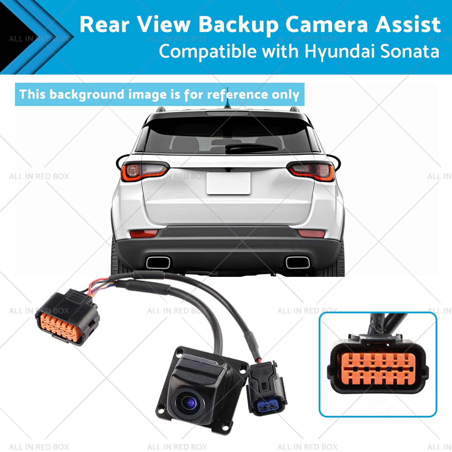 {{ 95766-E6201 Rear View Backup Camera Assist Suitable for Hyundai Sonata 15-17 }} - Buy Car Parts Online at {{ Kaka Auto Parts }}.