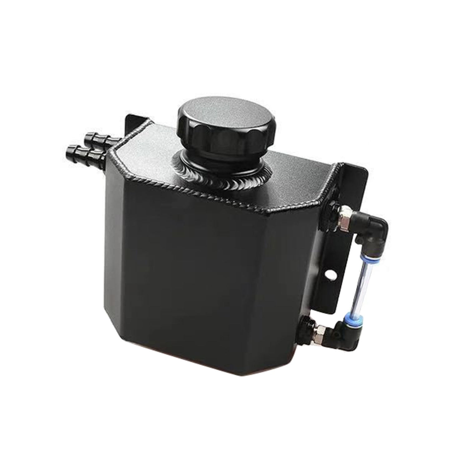 1L Aluminum Coolant Reservoir Tank Overflow Bottle Suitable For Engine Cooling System