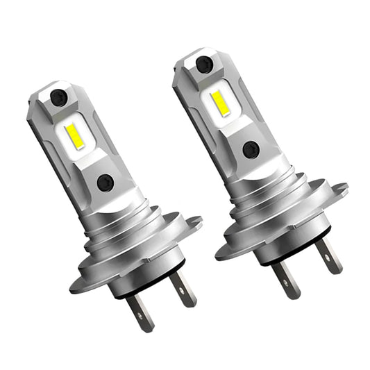 2PC H7 Super Bright LED Headlight Bulbs Conversion Kit High Low Beam 6500K White