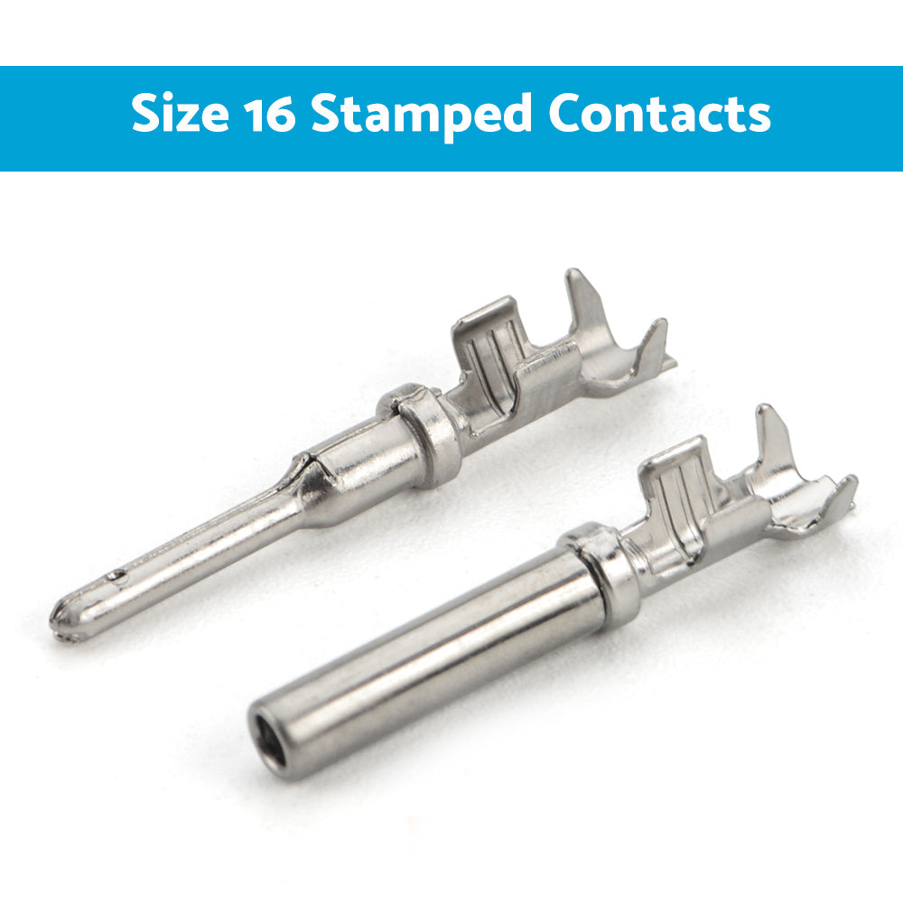 {{ 50 Pair Deutsch No. 16 Solid Terminal Connectors }} - Buy Car Parts Online at {{ Kaka Auto Parts }}.