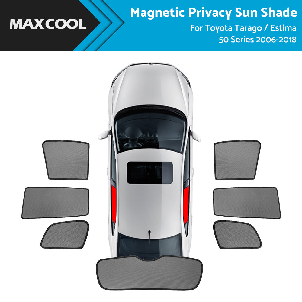 {{ Magnetic Privacy Sun Shade Suitable For Toyota Tarago  or  Estima 50 Series 2006-18 }} - Buy Car Parts Online at {{ Kaka Auto Parts }}.