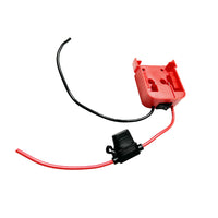 Battery Adapter With Built-In Fuse & Switch Suitable For Milwaukee 18V 14AWG