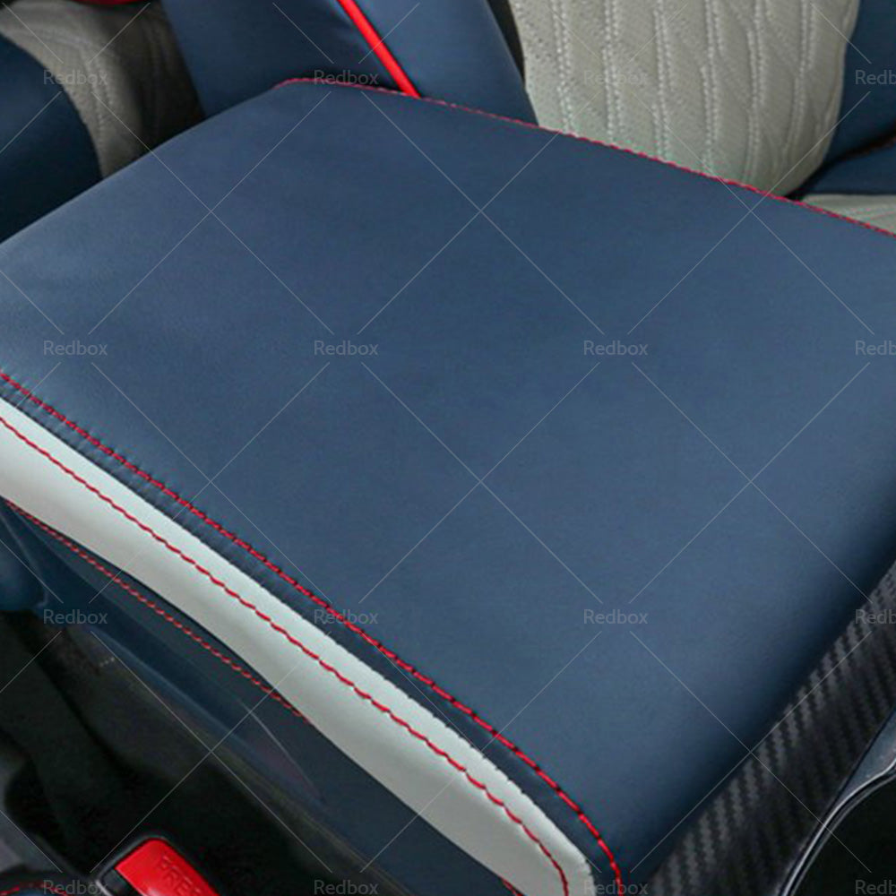 {{ Car Interior Center Console Leather Armrest Mat Cover Suitable ForBYD ATTO 3 22- }} - Buy Car Parts Online at {{ Kaka Auto Parts }}.