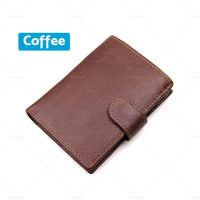 {{ RFID Blocking Leather Wallet Slim Mens Purse Trifold Credit Card Holder }} - Buy Car Parts Online at {{ Kaka Auto Parts }}.