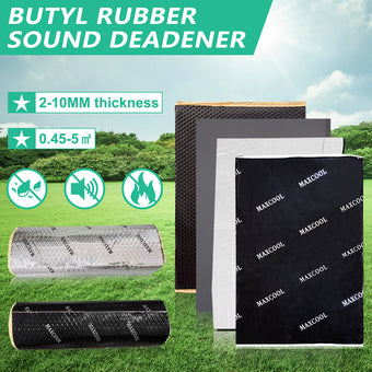 compare product Car Butyl Rubber Sound Deadener Proofing Roll Insulation Self Adhesive