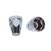 20x Nut Cover Screw Cap Chrome 33mm Suitable For Kenworth / Freightliner / Western Star Trucks