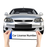 {{ Invisible Adhesive Car License Plate Holder Auto Frameless Number Frame Holder }} - Buy Car Parts Online at {{ Kaka Auto Parts }}.