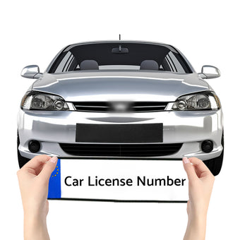 compare product Invisible Adhesive Car License Plate Holder Auto Frameless Number Frame Holder