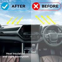 {{ Non-Slip Dash Mat Suitable For Toyota Kluger XU75R GX GXL inchWith NO HUDinch 6 21-23 }} - Buy Car Parts Online at {{ Kaka Auto Parts }}.