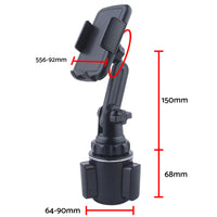 Phone Holder Adjustable Angle Neck Suitable For Club Car Golf Cart Yamaha EZGO