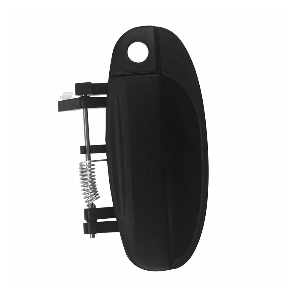 Front Left Outer Door Handle Black Suitable For Holden Barina TK Hatch 3 5 DR