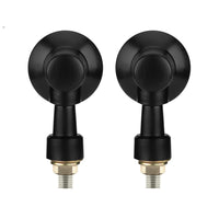 4x Classic Motorcycle Front & Rear Indicators Turn Signal Lights Amber Universal