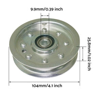 Blade, Belt & Flat Idler Pulley Suitable For MTD / Cub Cadet Ride-On Mowers 756-0627