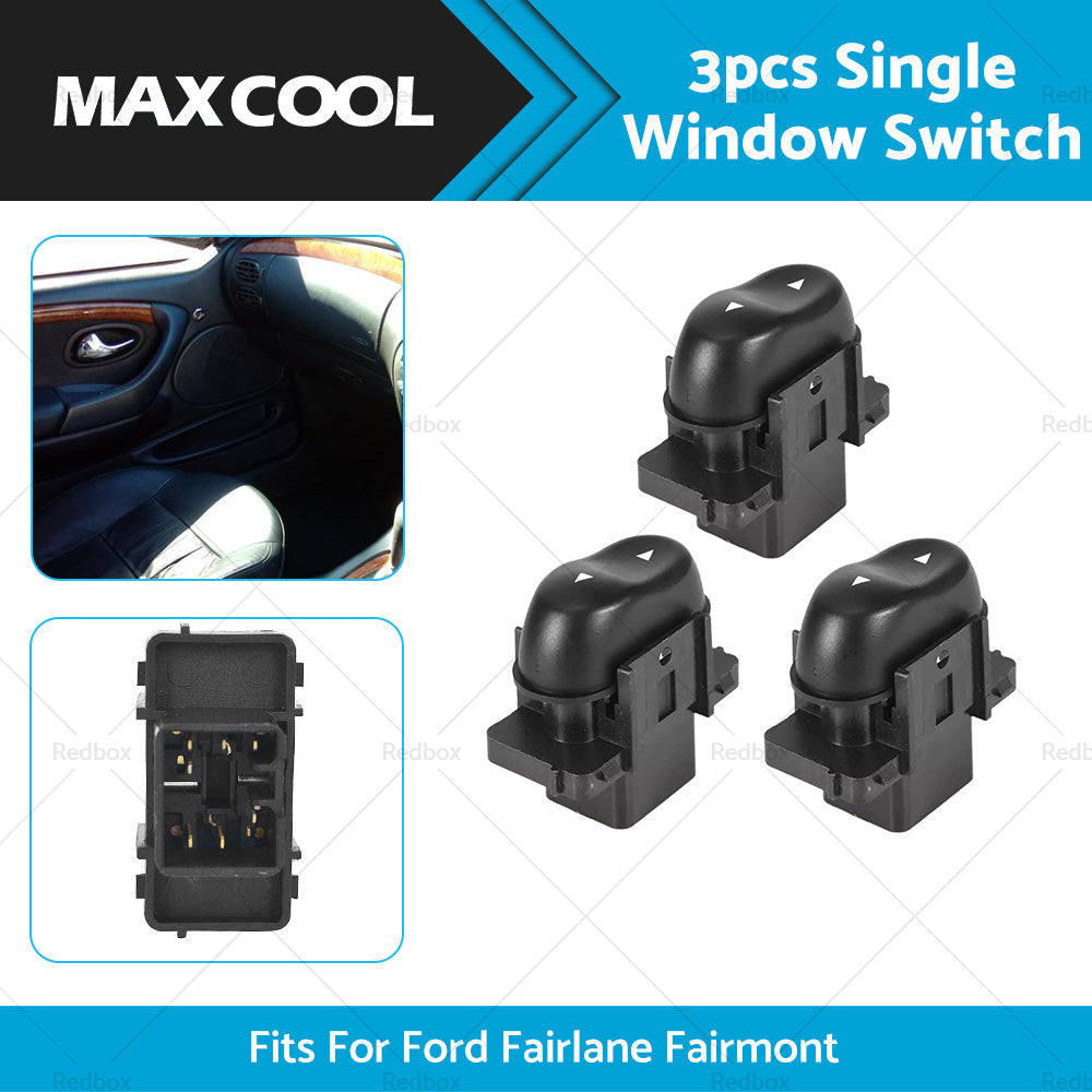 {{ 3PCS Single Window Switch Passenger Side For Ford Fairlane Fairmont AU 1998-2002 }} - Buy Car Parts Online at {{ Kaka Auto Parts }}.