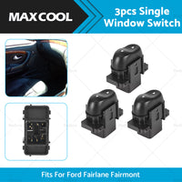 {{ 3PCS Single Window Switch Passenger Side For Ford Fairlane Fairmont AU 1998-2002 }} - Buy Car Parts Online at {{ Kaka Auto Parts }}.