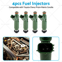 {{ 4PCS Fuel Injector Suitable For Toyota Chevy Prizm Matrix Corolla 23250-22040 }} - Buy Car Parts Online at {{ Kaka Auto Parts }}.