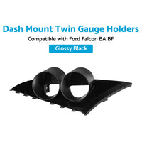 {{ Dash Mount Twin Gauge 52mm Holders Suitable For Ford Falcon BA BF XR6 XR8 XR6T }} - Buy Car Parts Online at {{ Kaka Auto Parts }}.