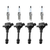 {{ 4x Ignition Coils & 4x Spark Plugs Suitable for Nissan X-Trail T30 224488H315 }} - Buy Car Parts Online at {{ Kaka Auto Parts }}.