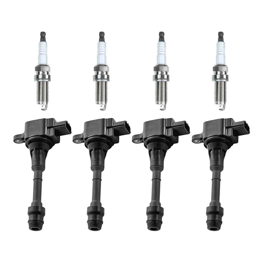 {{ 4x Ignition Coils & 4x Spark Plugs Suitable for Nissan X-Trail T30 224488H315 }} - Buy Car Parts Online at {{ Kaka Auto Parts }}.