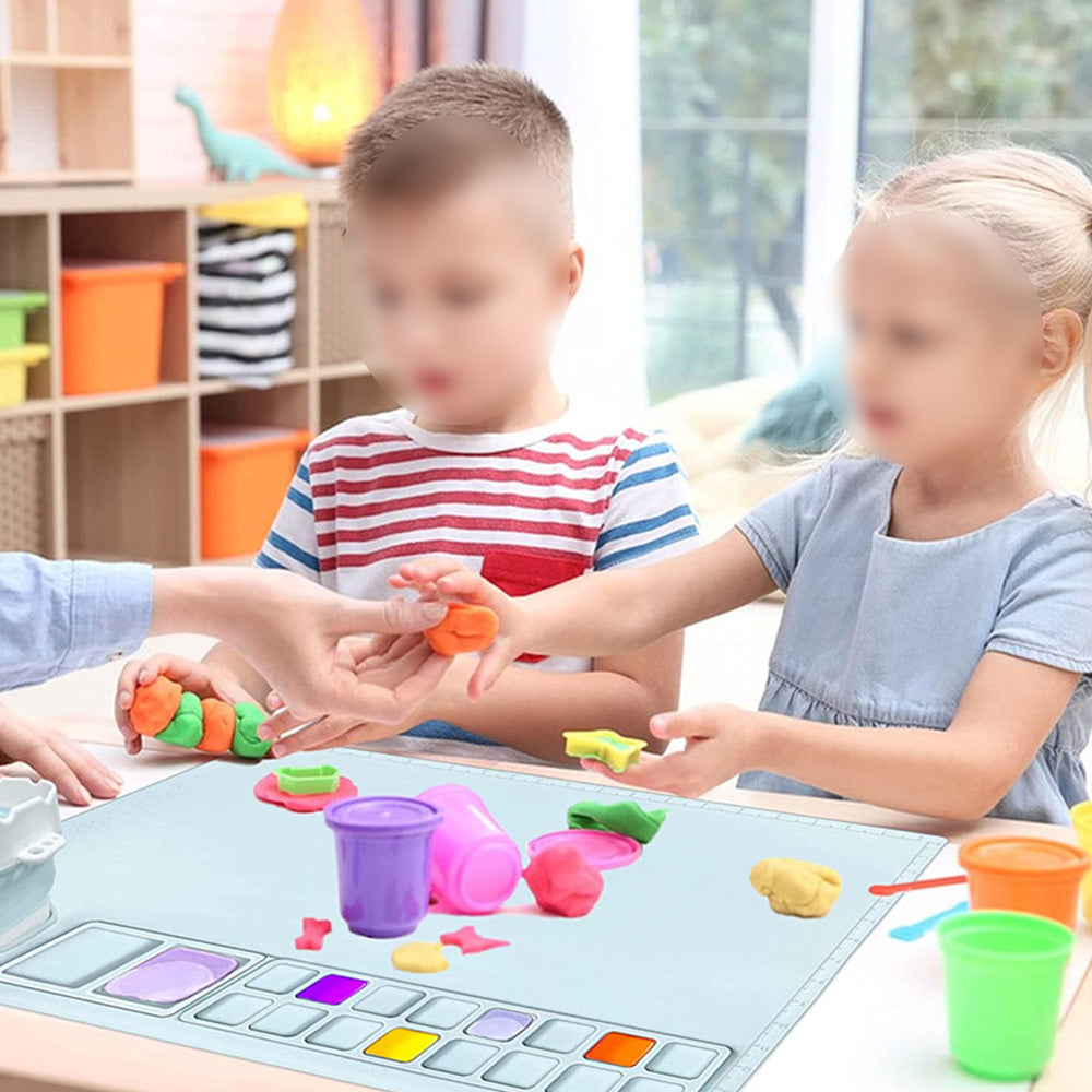 Silicone Art Mat Non-Stick Suitable For Resin Casting Crafts Painting Clay and Play