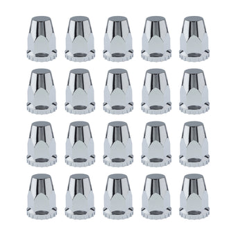 compare product 20x Nut Cover Screw Cap Chrome 33mm Suitable For Kenworth / Freightliner / Western Star Trucks