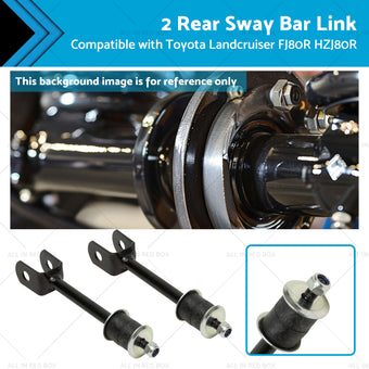 compare product 2 Rear Sway Bar LinkBush Kit Suitable for 92-19 Toyota Landcruiser FJ80R HZJ80R