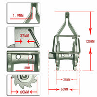 {{ 10PCS or SET INLINE RATCHET STRAINER FOR TENSIONING FENCE WIRE TENSIONER }} - Buy Car Parts Online at {{ Kaka Auto Parts }}.