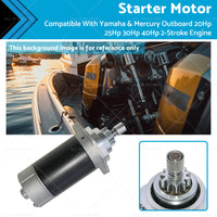 {{ Starter Motor Suitable For Yamaha Mercury Outboard 20Hp 25Hp 30Hp 40Hp 2-Stroke }} - Buy Car Parts Online at {{ Kaka Auto Parts }}.