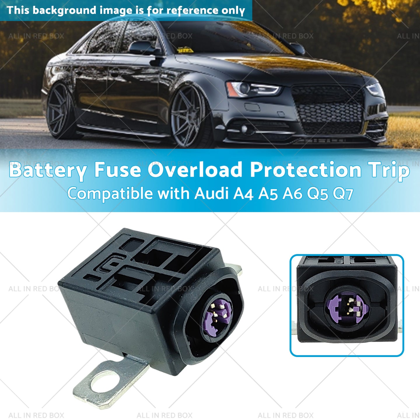 {{ Battery Cut Off Fuse Overload Protection Trip SuitableFor Audi A4 A6 4F0915519 }} - Buy Car Parts Online at {{ Kaka Auto Parts }}.