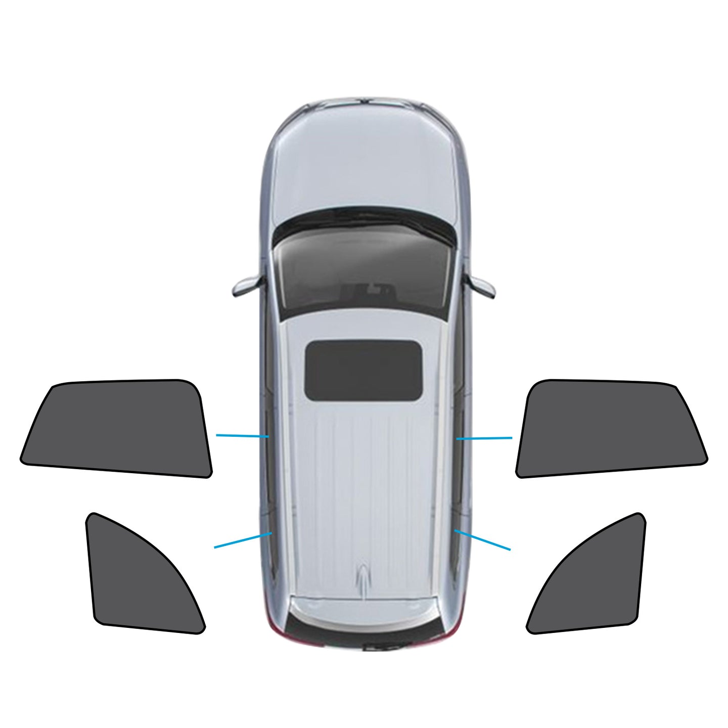 {{ Car Window Magnetic Mesh Sun Blind Shades Suitable for BMW X1 E84 Series 10-15 }} - Buy Car Parts Online at {{ Kaka Auto Parts }}.