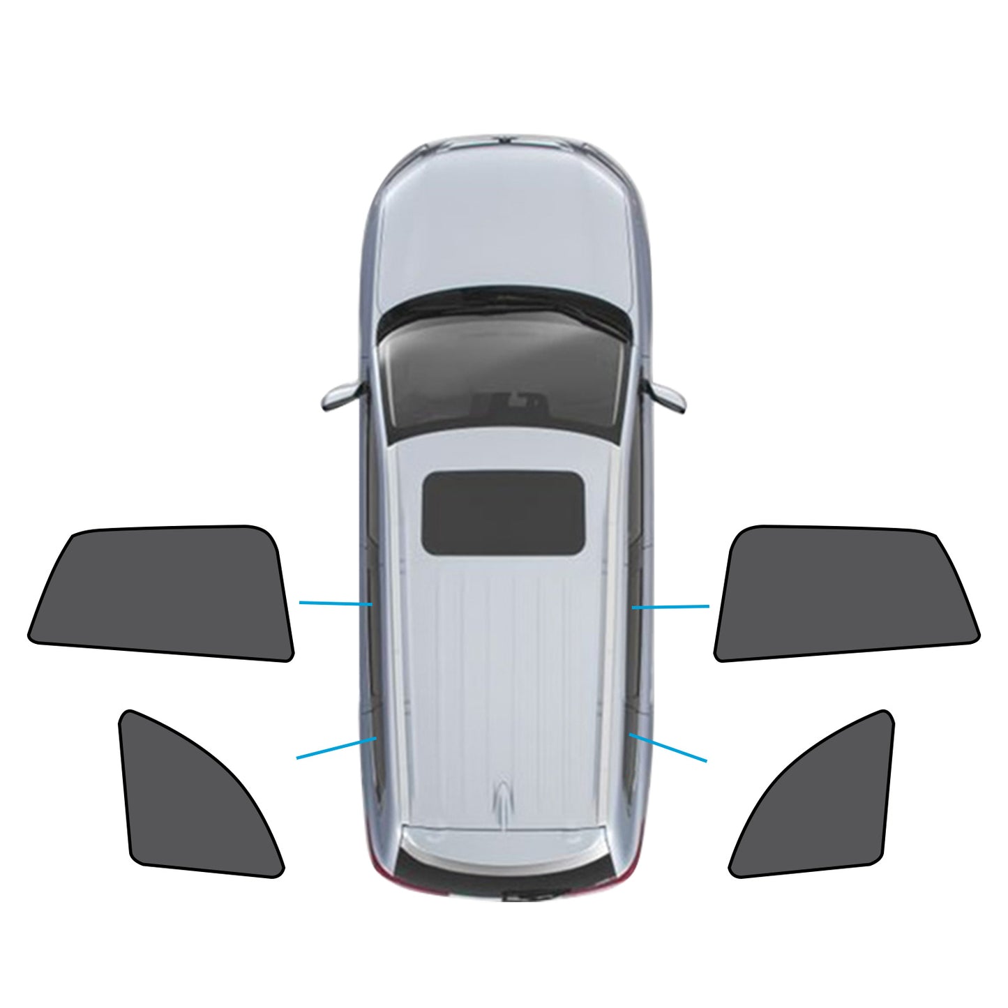 {{ Car Window Magnetic Mesh Sun Blind Shades Suitable for BMW X1 E84 Series 10-15 }} - Buy Car Parts Online at {{ Kaka Auto Parts }}.