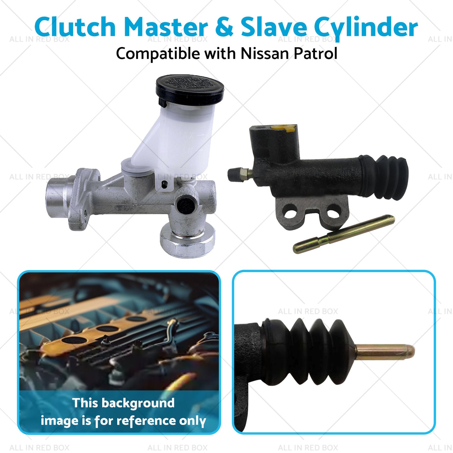 {{ Clutch Slave  and  Master  and  Booster Cylinder Suitablefor Nissan Patrol GU Y61 4. 2L }} - Buy Car Parts Online at {{ Kaka Auto Parts }}.