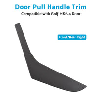 Right Inner Door Trim Pull Handle Cover Suitable For VW Golf MK6 2009-2013